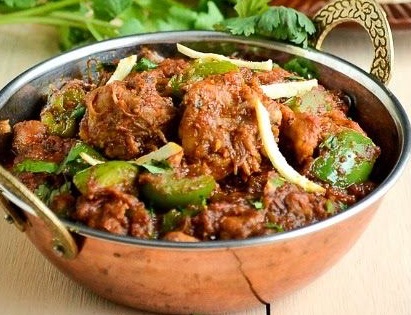 Kadai Chicken curry